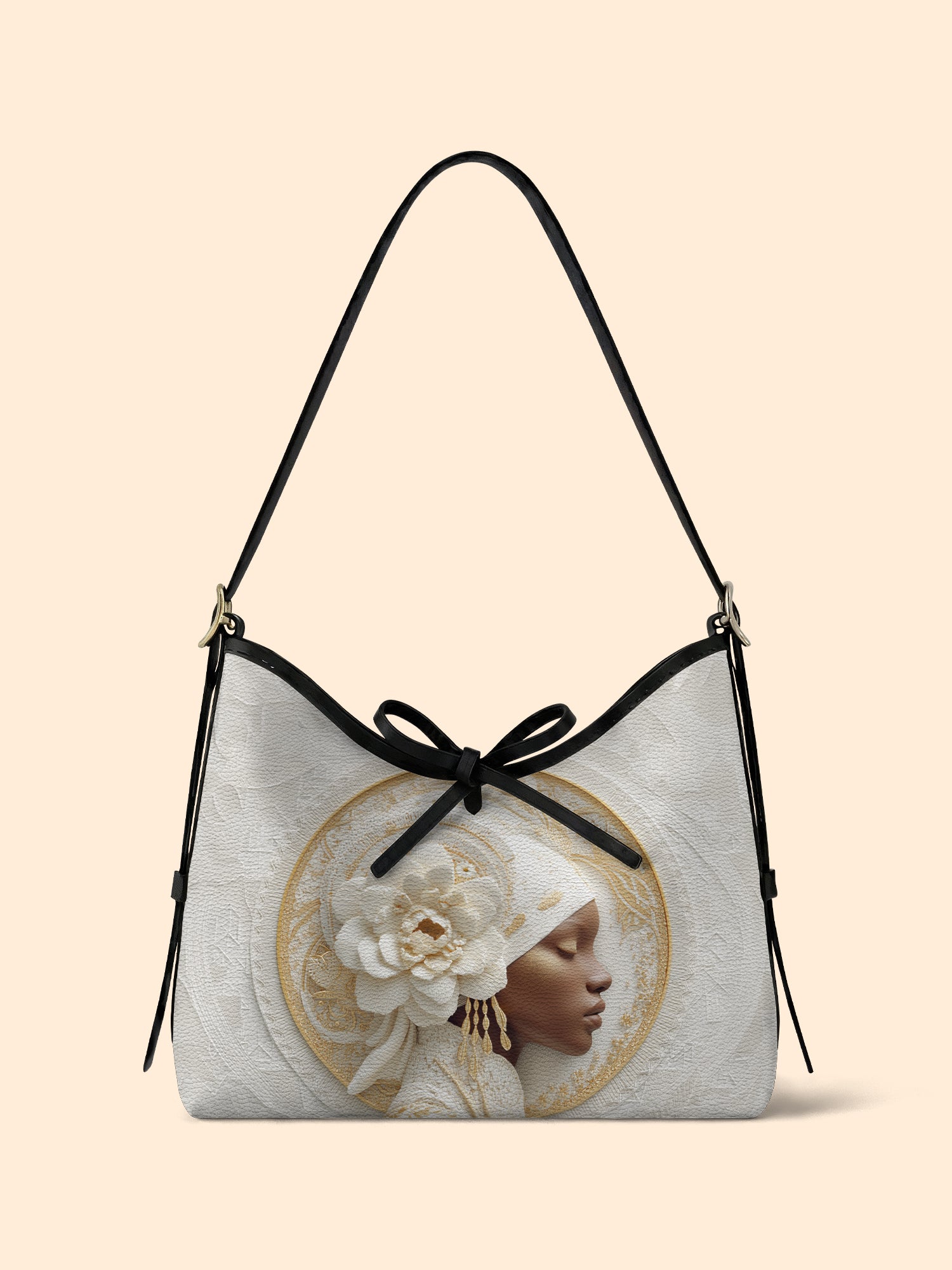 Blossom Goddess Bowline Hobo Bag QR0TD643