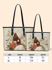 The Purity of Grace Leather Bucket Bag QR0HH165