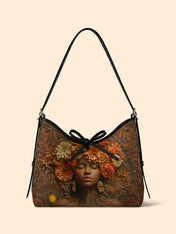 Afro Flora Bowline Hobo Bag QR0TV107