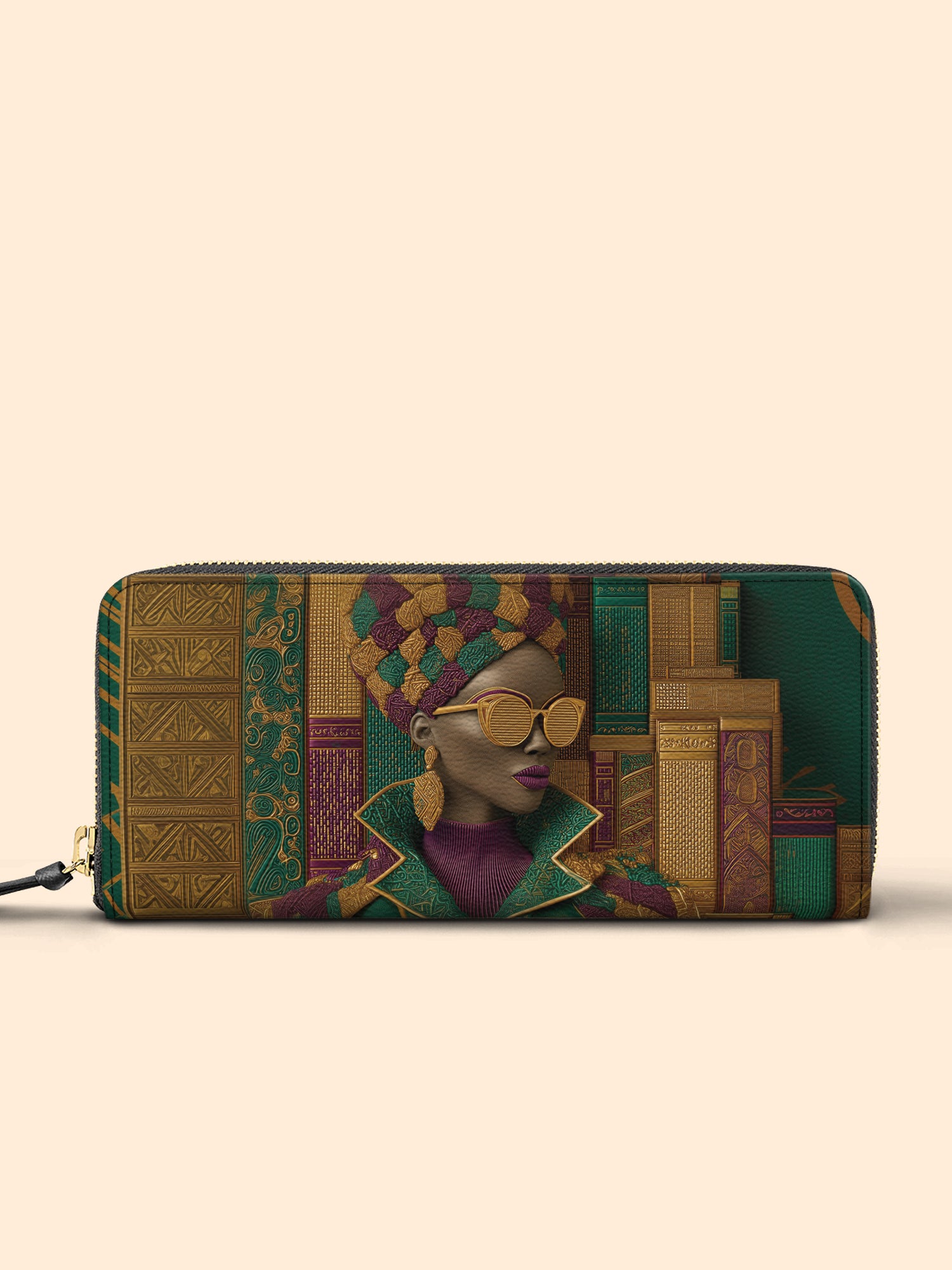 Emerald Authority Slimline Zippy Wallet QR0XD447