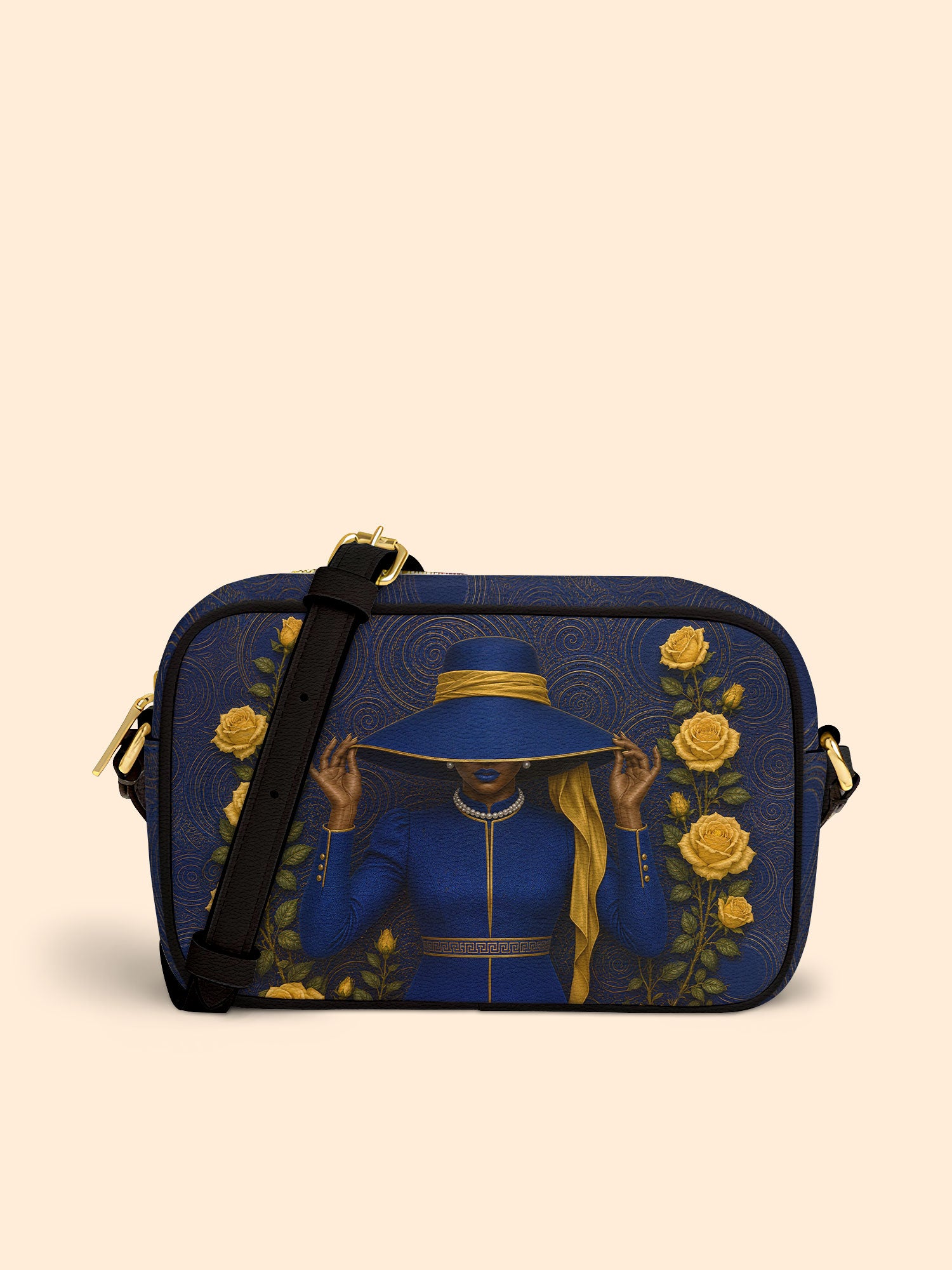 Regal Bloom Boxy Crossbody Bag QR0HH216