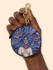 Astro Soul Circular Coin Pouch Bag Charm QR0XD858