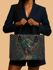 African Serpent Premium Leather Handbag QR0XD461