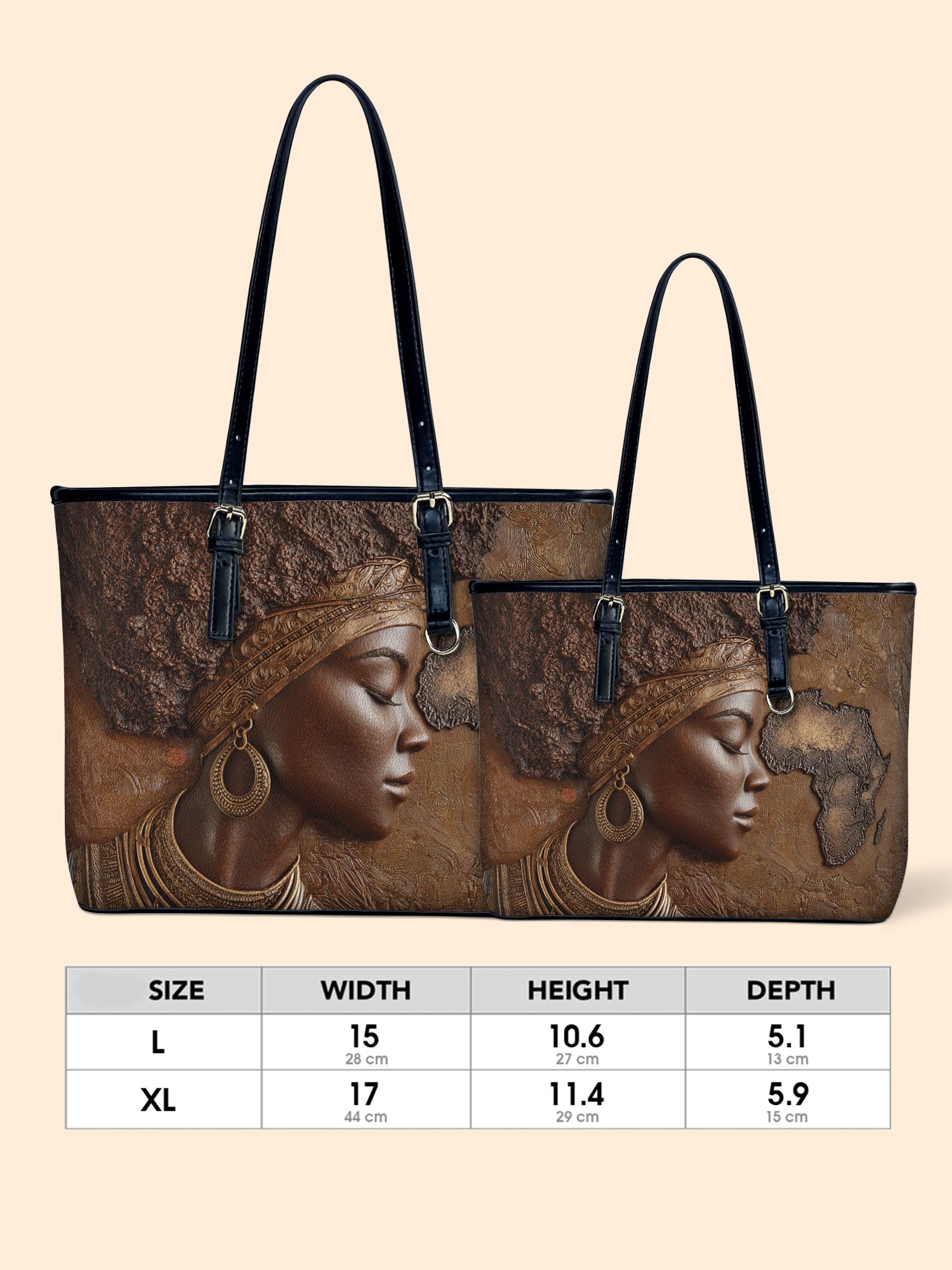 African Roots Leather Bucket Bag QR0TD421