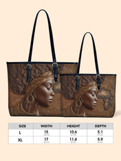 African Roots Leather Bucket Bag QR0TD421