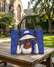 Royal Bloom Premium Leather Handbag QR0TV281