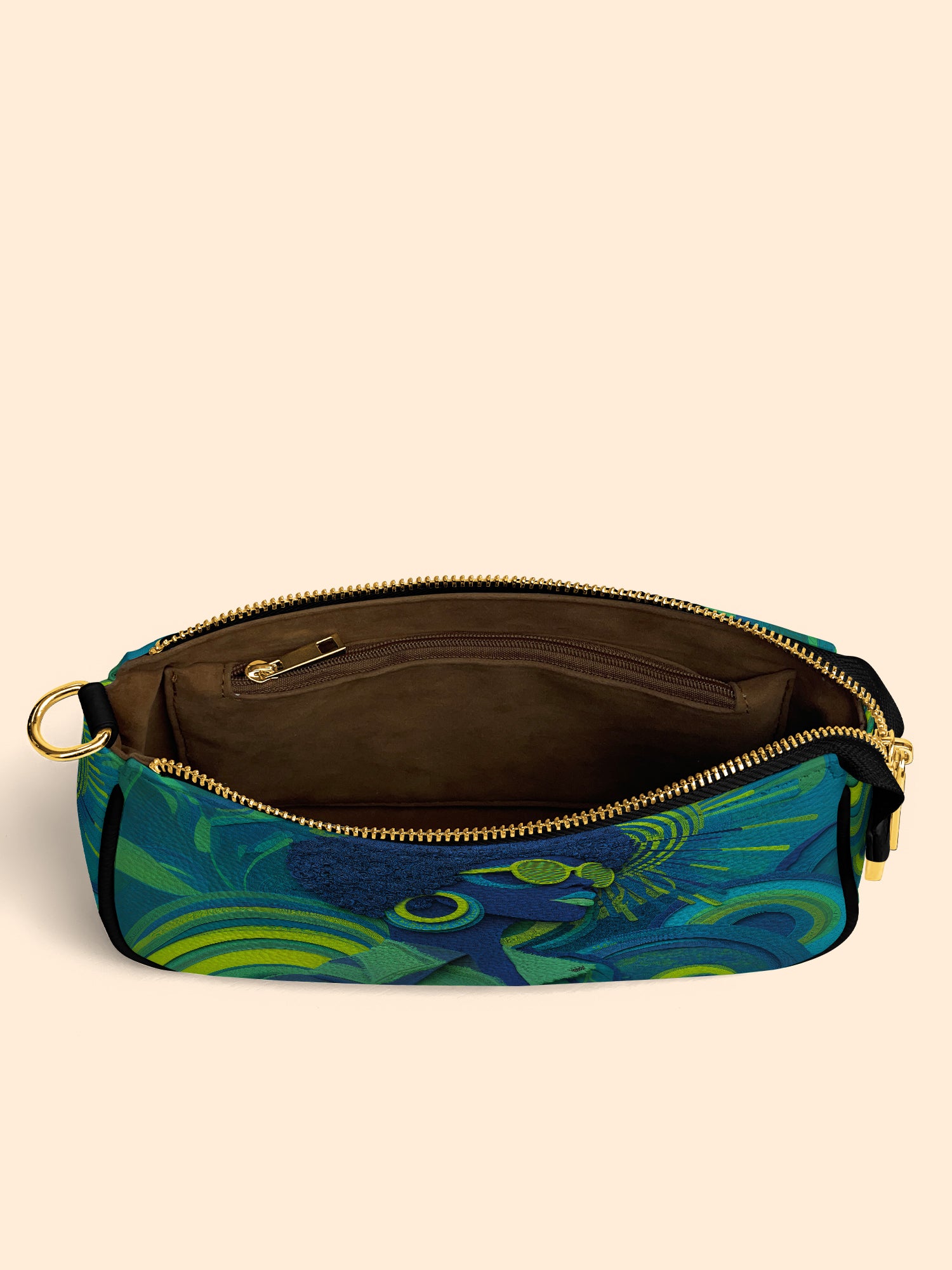 Noir Gaze Classic Zip Pochette QR0TD312