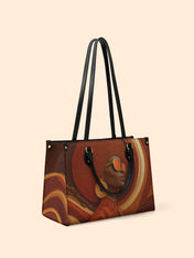 Fierce Frame Premium Leather Handbag QR0TD307