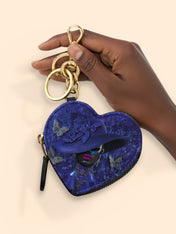 Faithful Halo Heart Coin Pouch Bag Charm QR0XD643