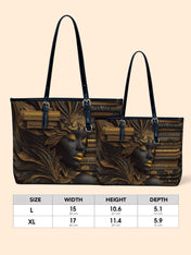 Pages of Wisdom Leather Bucket Bag QR0TD423