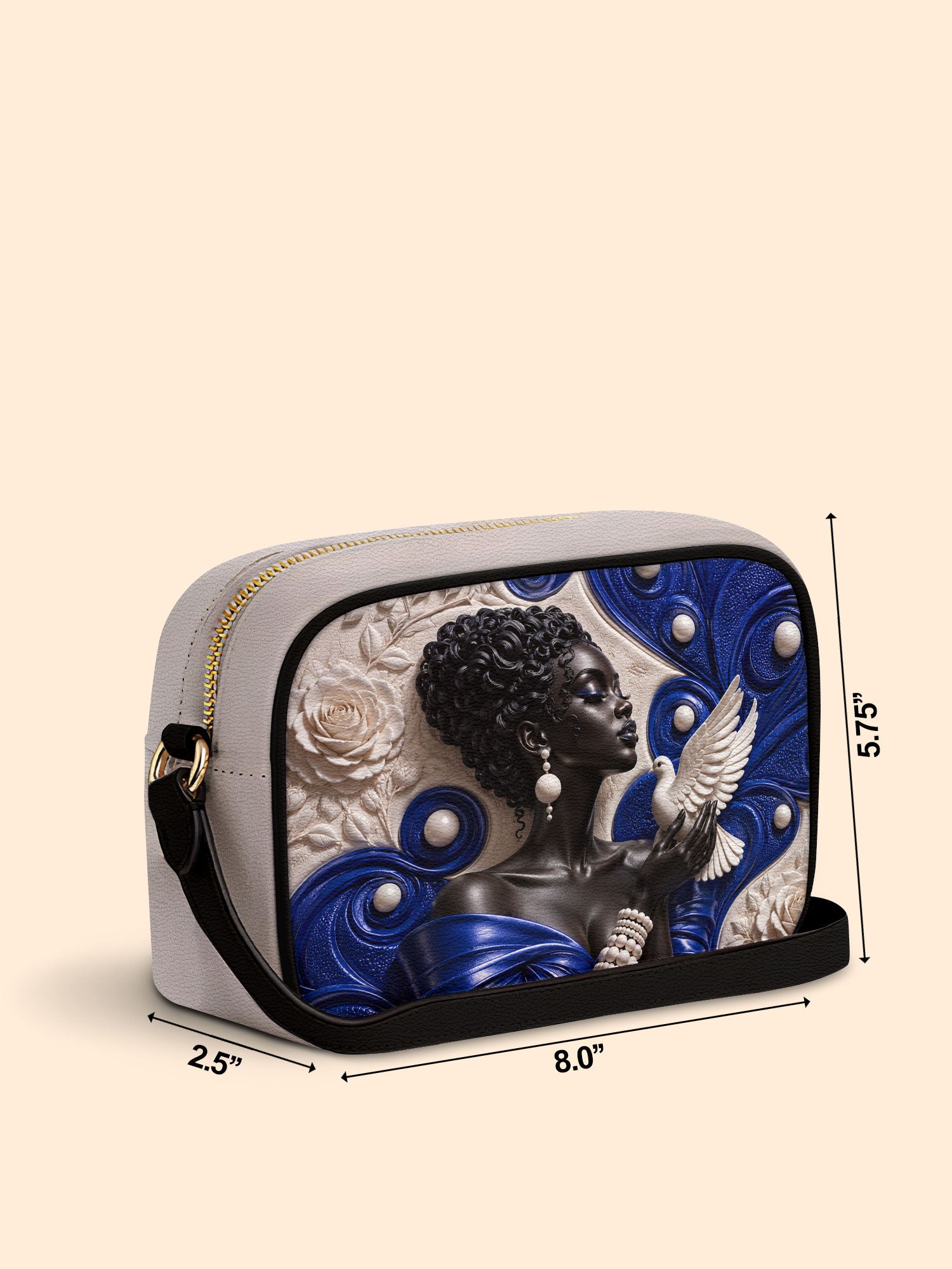 Royal Serene Boxy Crossbody Bag QR0HH213