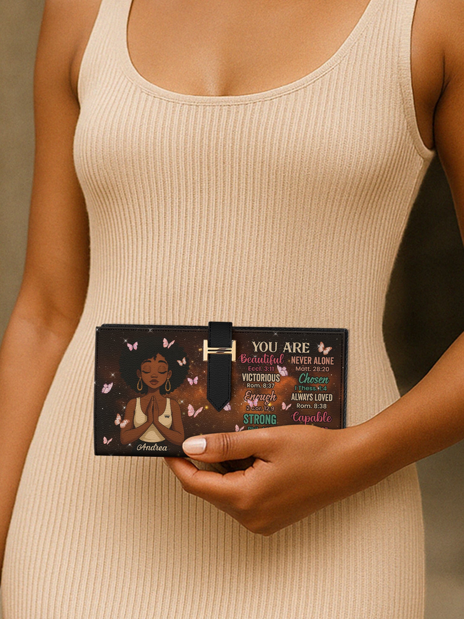 Radiant Strength Tab Closure Wallet