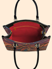 African Warrior Premium Leather Handbag QR0HH059