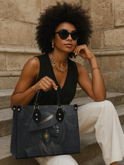 Midnight Glow Premium Leather Handbag QR0TD278