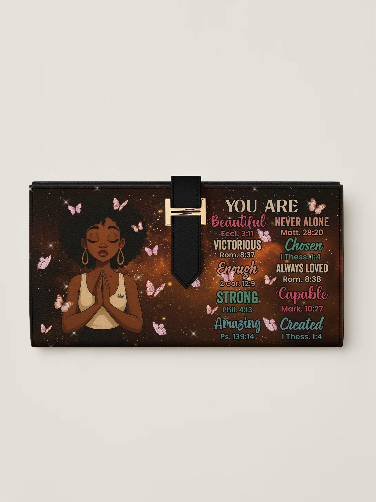 Radiant Strength Tab Closure Wallet