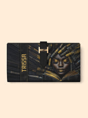 Books, Dreams, and Beyond Tab Closure Wallet