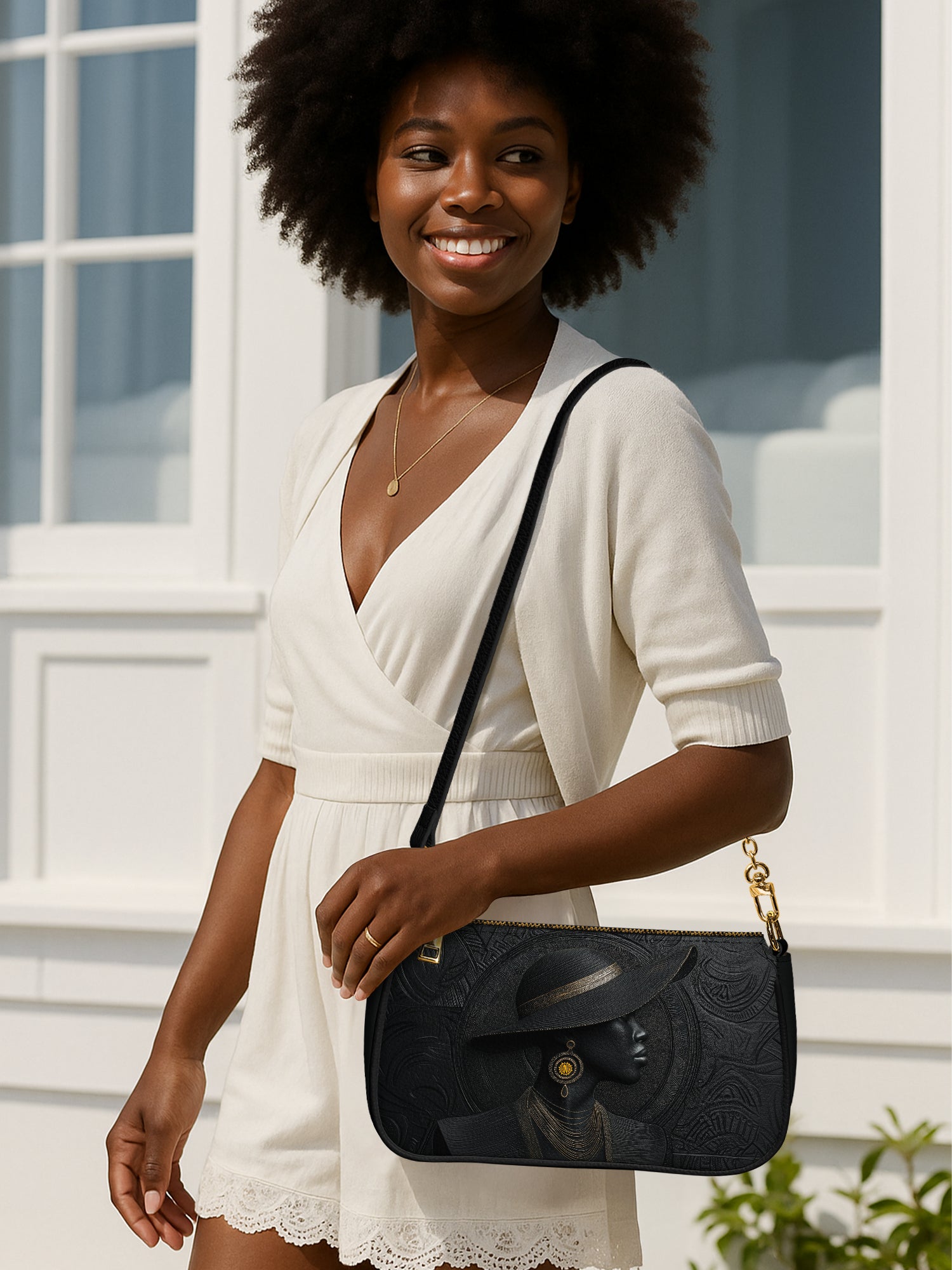 Midnight Glow Classic Zip Pochette QR0TD279