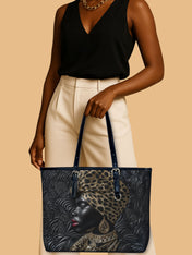 Regal Serenity Leather Bucket Bag QR0XD734