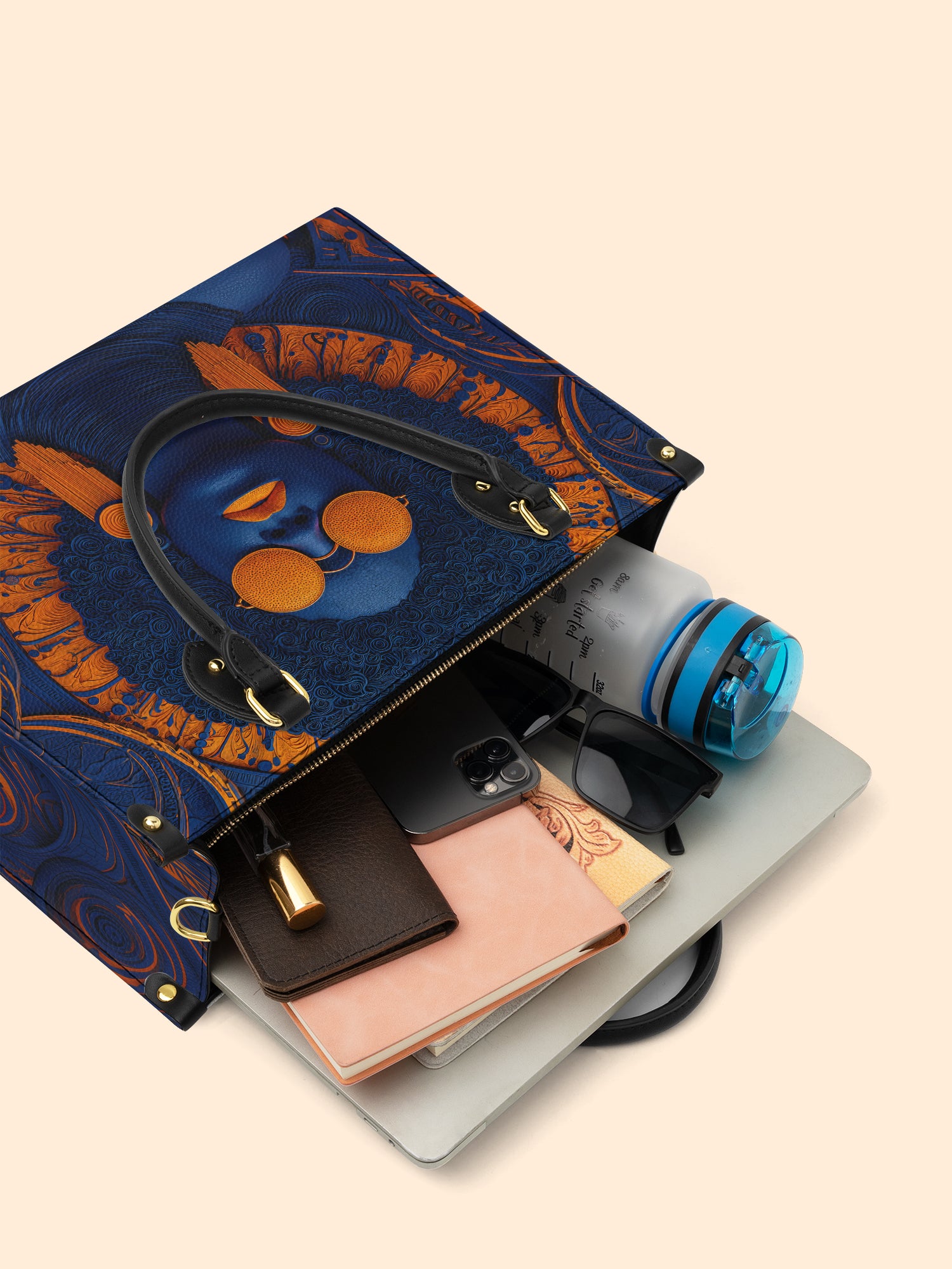 Steel Stare Premium Leather Handbag QR0TD316