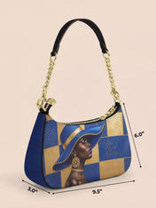 Sapphire Grace Demi Crossbody Bag QR0HH217
