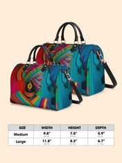 Wrapped Legacy Leather Boston Bag QR0TD242