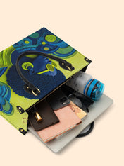 Bold Horizon Premium Leather Handbag QR0TD302