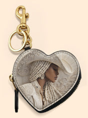 Wild Honey Heart Coin Pouch Bag Charm QR0TD447