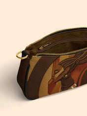 Crowned Braids Classic Zip Pochette QR0TD122
