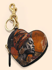 Unstoppable Soul Heart Coin Pouch Bag Charm QR0HH211