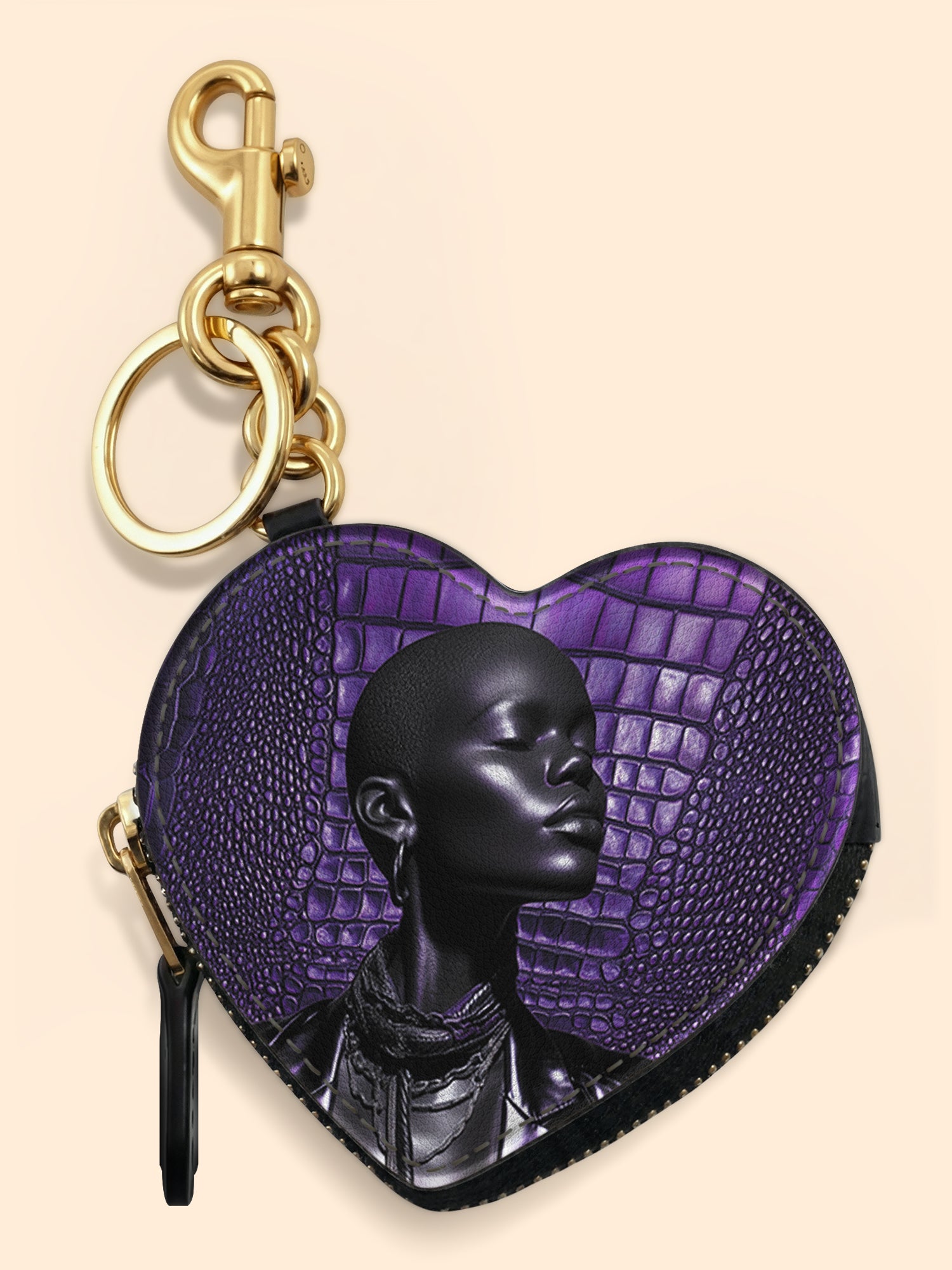 Aurora Kingdom Heart Coin Pouch Bag Charm QR0XD648