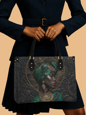 African Serpent Premium Leather Handbag QR0XD461