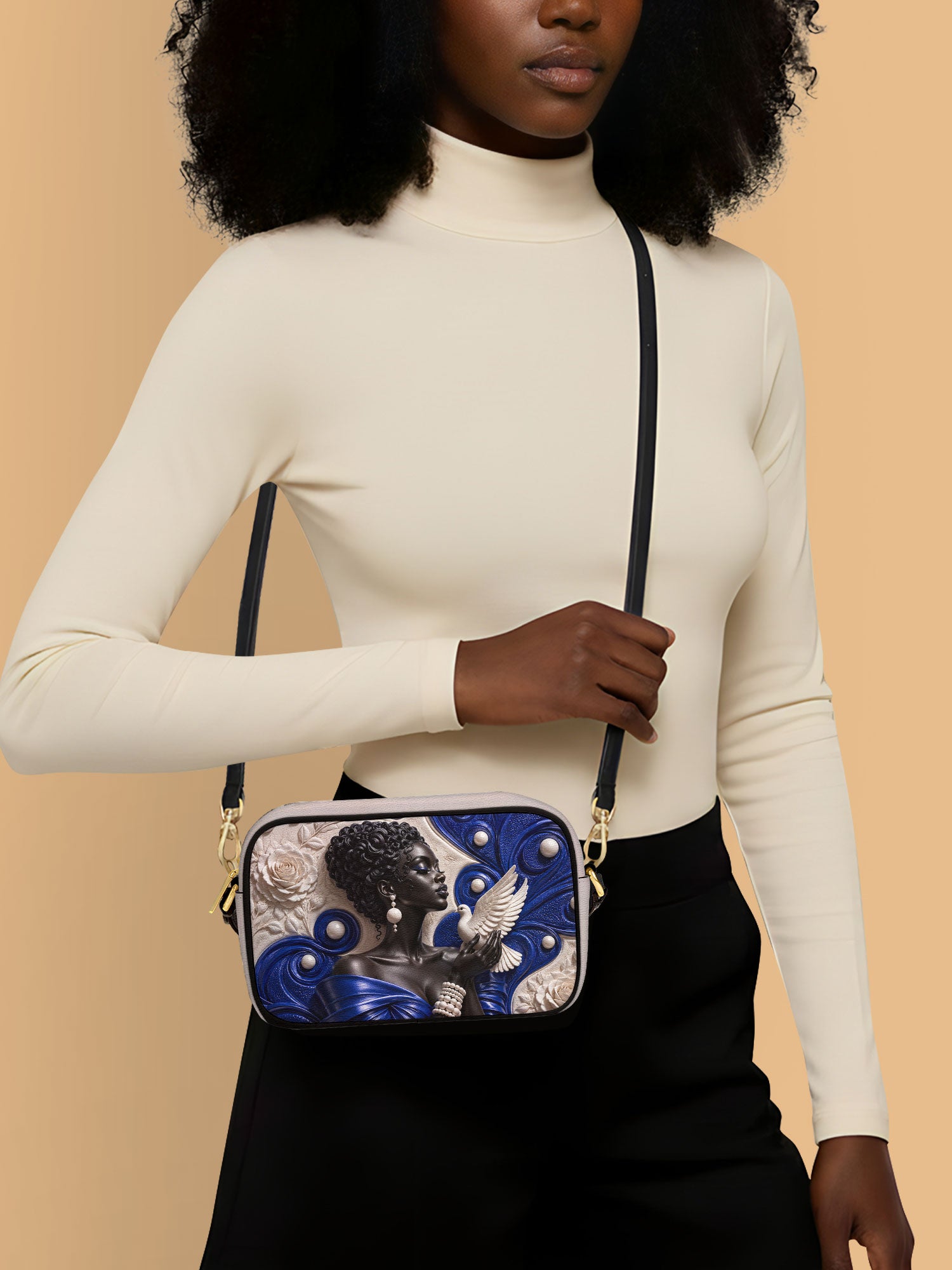 Royal Serene Boxy Crossbody Bag QR0HH213