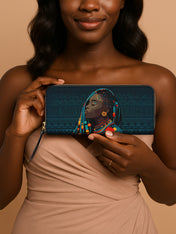 Soul Of Ubuntu Slimline Zippy Wallet QR0TV187