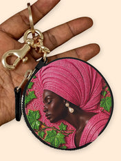 Pearl Legacy Circular Coin Pouch Bag Charm QR0TD704