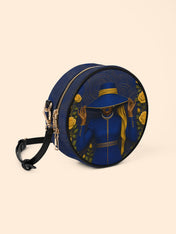 Regal Bloom Circle Crossbody Bag QR0HH216