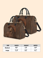 Cowgirl Vibes Leather Boston Bag QR0TD301