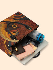 Royal Vision Premium Leather Handbag QR0TD313