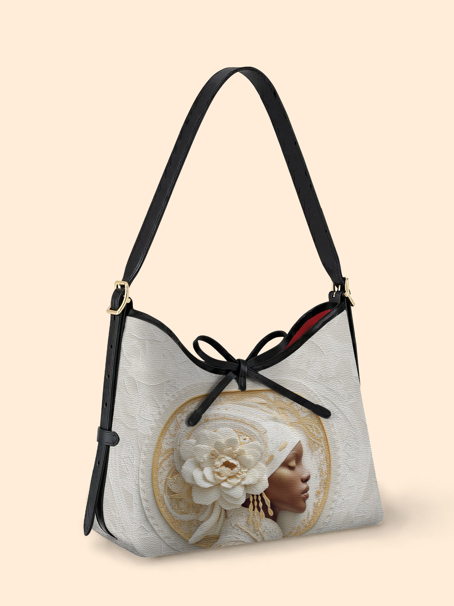Blossom Goddess Bowline Hobo Bag QR0TD643