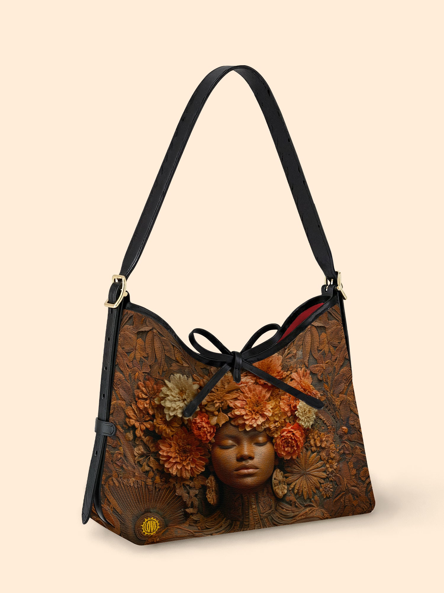 Afro Flora Bowline Hobo Bag QR0TV107