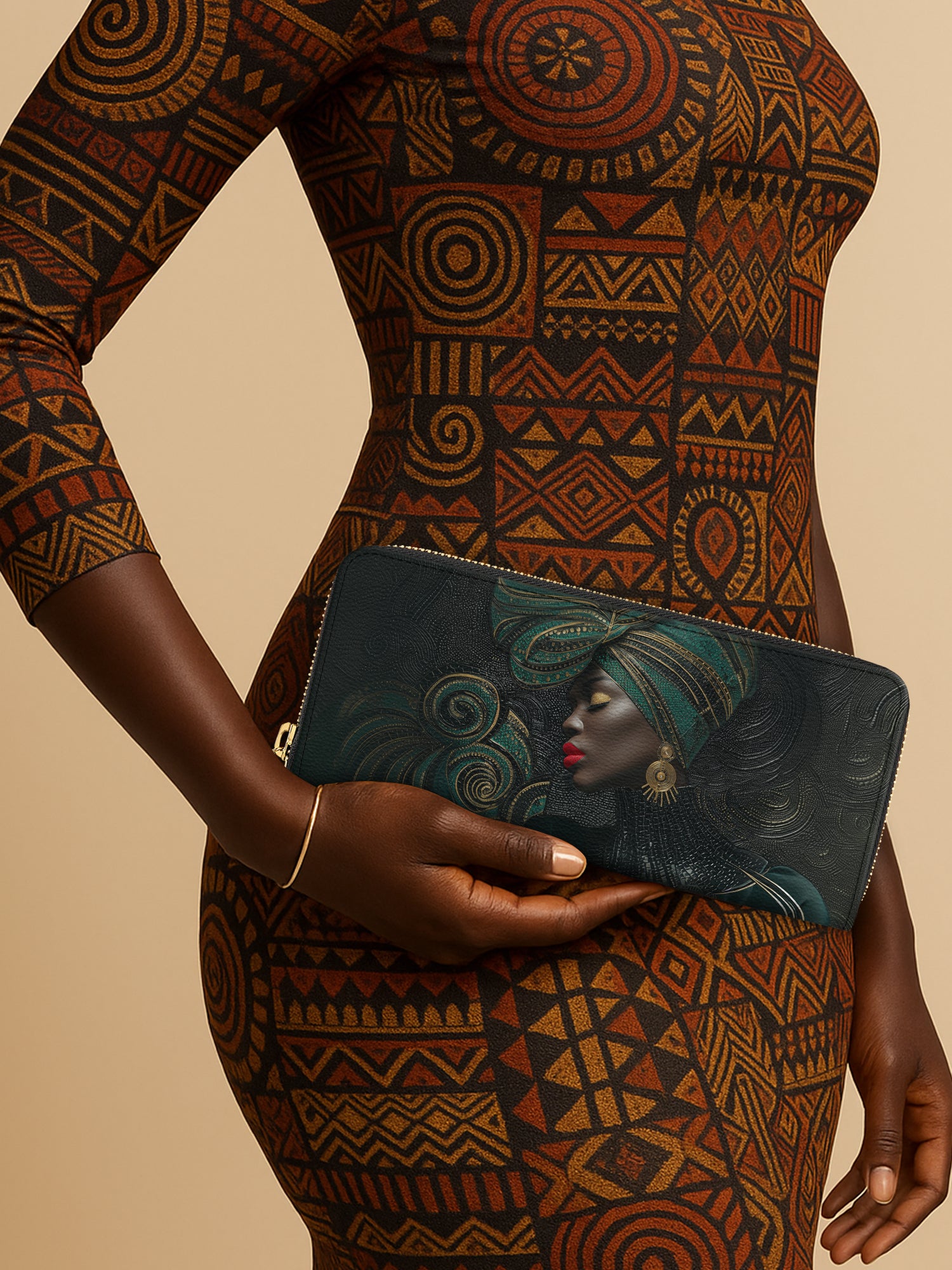 African Origins Slimline Zippy Wallet QR0XD482