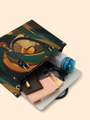 Velvet Ritual Premium Leather Handbag QR0XD514