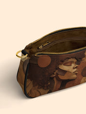 Golden Melanin Classic Zip Pochette QR0TD294