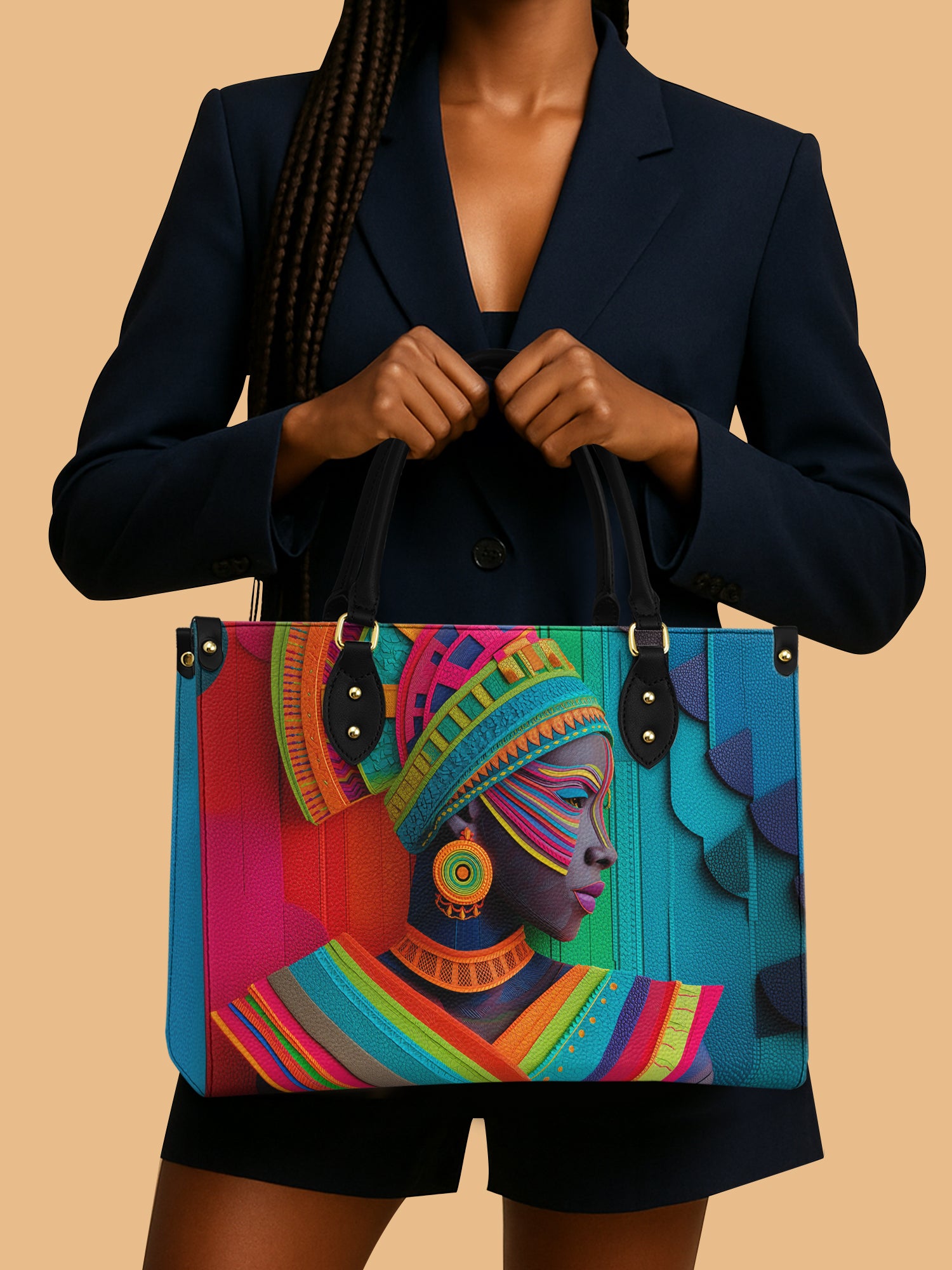 Wrapped Legacy Premium Leather Handbag QR0TD242