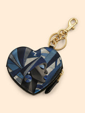 Amira Sol Heart Coin Pouch Bag Charm QR0XD406