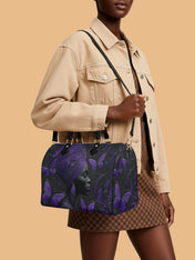Majesty Known Leather Boston Bag QR0XD257