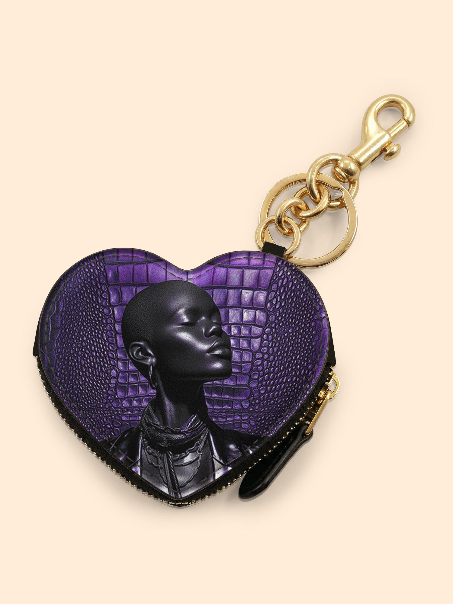 Aurora Kingdom Heart Coin Pouch Bag Charm QR0XD648