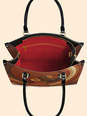 Fierce Frame Premium Leather Handbag QR0TD307