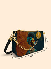 Unapologetically Black Classic Zip Pochette QR0XD130