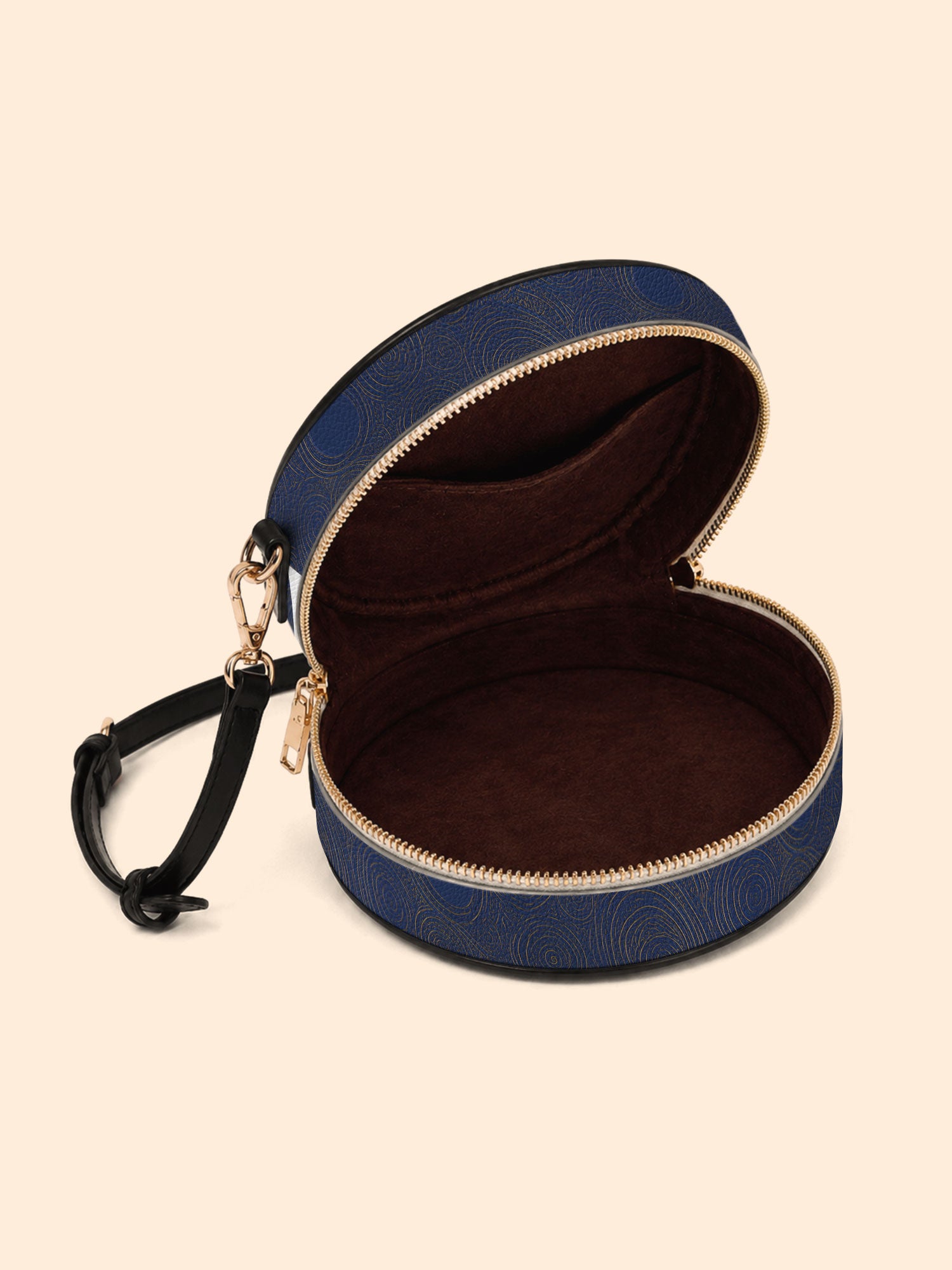 Regal Bloom Circle Crossbody Bag QR0HH216