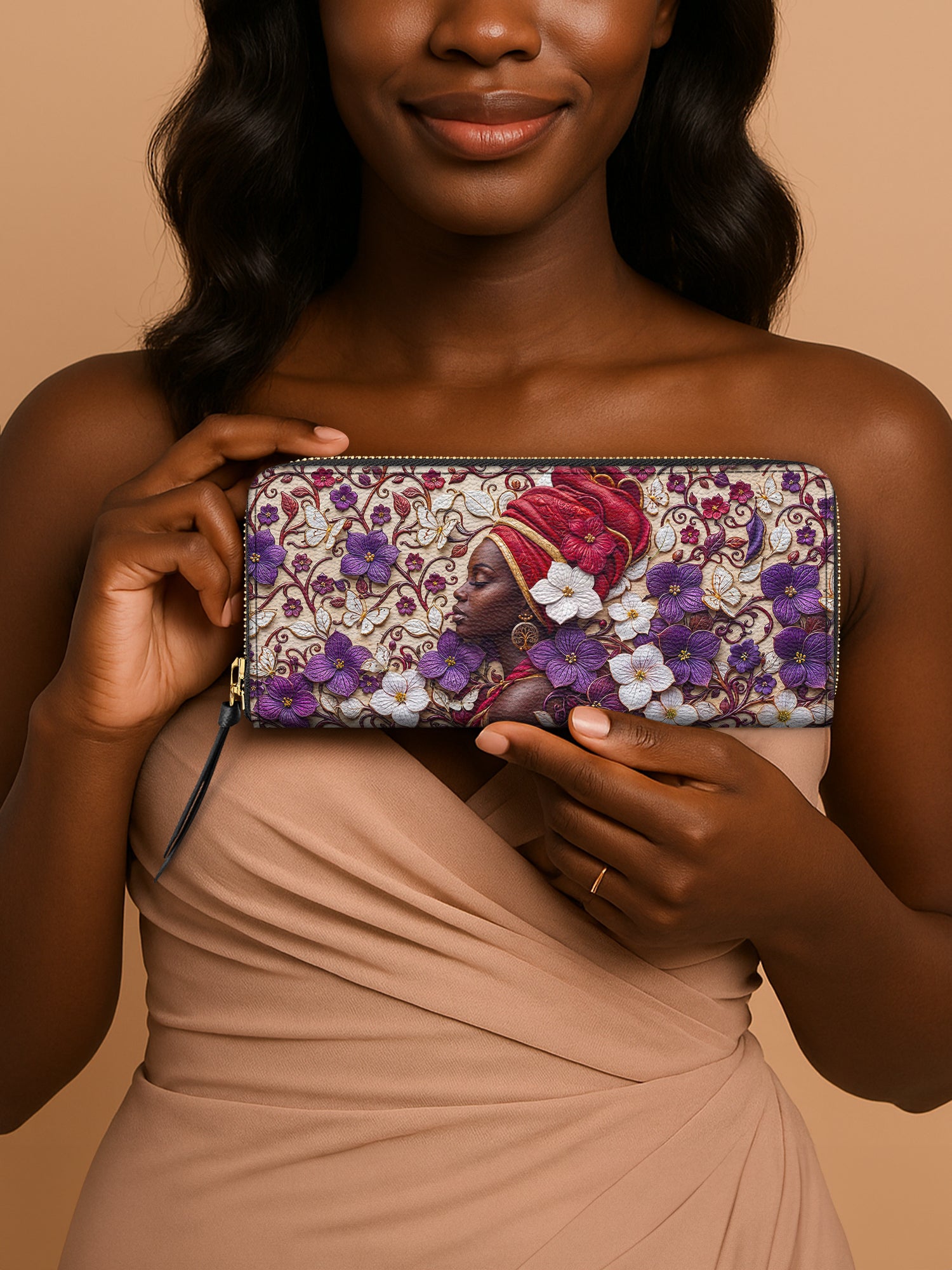Violet Season Slimline Zippy Wallet QR0XD200